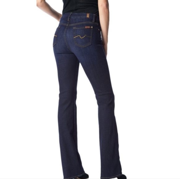 7 for All Mankind Kimmie High Rise Bootcut Jeans  Size 27 - Picture 2 of 12